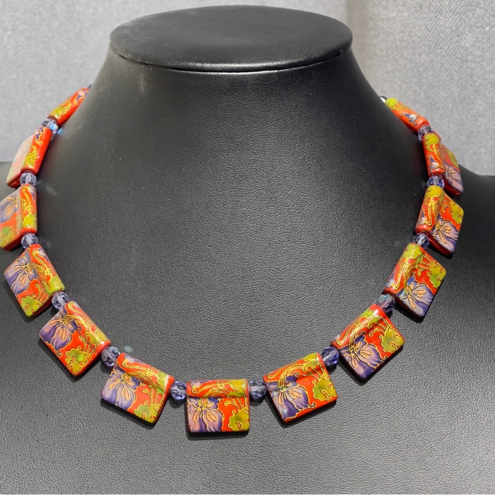 Colorful Handcrafted Beaded Necklace